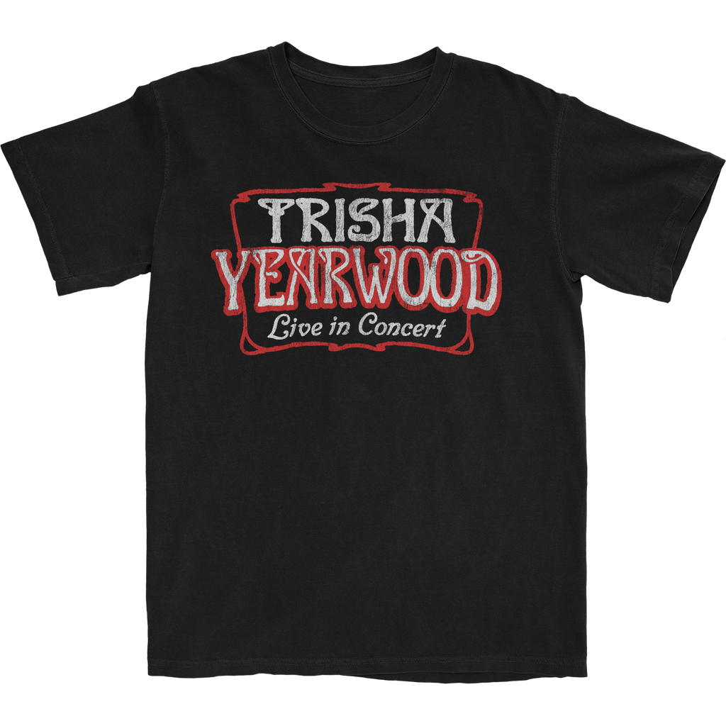 2025 Trisha Yearwood Black Tee (PRE-ORDER)