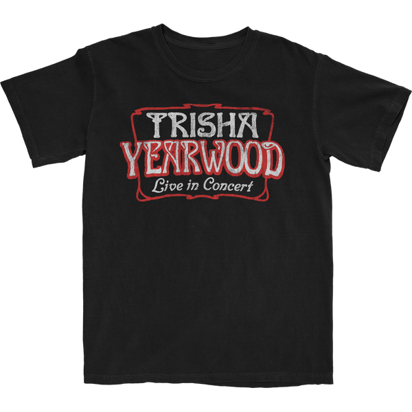 2025 Trisha Yearwood Black Tee (PRE-ORDER)