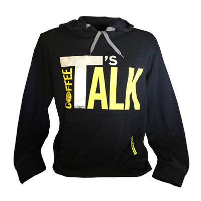 Coffee Talk Navy Hoodie