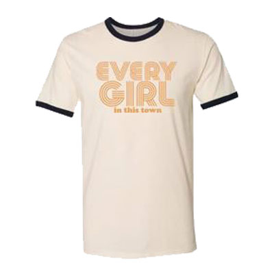 Natural & Navy "Every Girl" Ringer